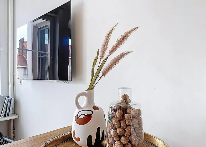 アパート La Joliette - Centre Of With Side Sea View *